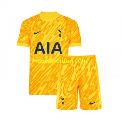 Maglie da Calcio Tottenham Hotspur Portiere Bambino Prima Tenuta 2024-2025 Maniche Corte