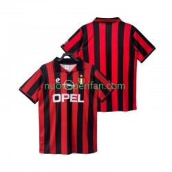 Maglie da Calcio AC Milan 1996 1997 Retro Uomo Prima Tenuta Maniche Corte