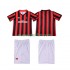 Maglie da Calcio AC Milan 1990 1991 Retro Bambino Prima Tenuta Maniche Corte
