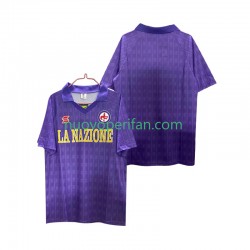 Maglie da Calcio ACF Fiorentina 1989 1990 Retro Uomo Prima Tenuta Maniche Corte