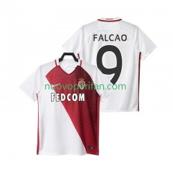 Maglie da Calcio AS Monaco FALCAO 9 2016 2017 Uomo Prima Tenuta Maniche Corte