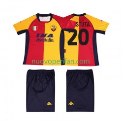 Maglie da Calcio AS Roma Batistuta 20 2000 2001 Retro Bambino Prima Tenuta Maniche Corte