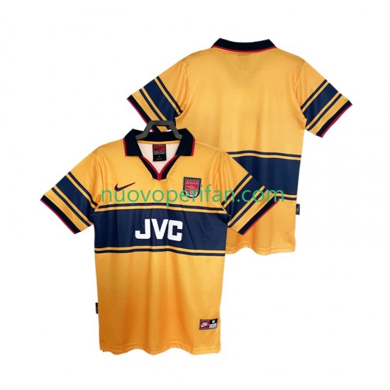 Maglie da Calcio Arsenal 1997 Retro Uomo Trasferta Tenuta 1999 Maniche Corte