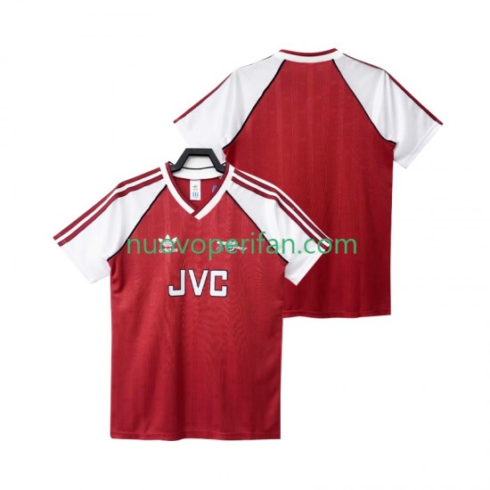 Maglie da Calcio Arsenal 1988 1990 Retro Uomo Prima Tenuta Maniche Corte