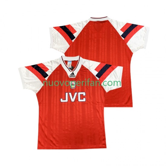 Maglie da Calcio Arsenal 1992 Retro Uomo Prima Tenuta 1994 Maniche Corte