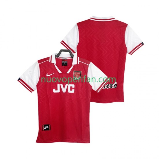 Maglie da Calcio Arsenal 1996 1997 Retro Uomo Prima Tenuta Maniche Corte