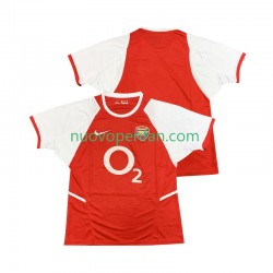 Maglie da Calcio Arsenal 2003 Retro Uomo Prima Tenuta 2002 Maniche Corte