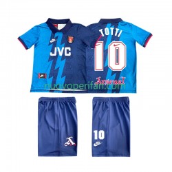 Maglie da Calcio Arsenal TOTTI 10 1995 1996 Retro Bambino Trasferta Tenuta Maniche Corte