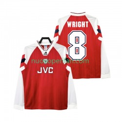 Maglie da Calcio Arsenal WRIGHT 8 192 Retro Uomo Prima Tenuta 1994 Maniche Lunghe