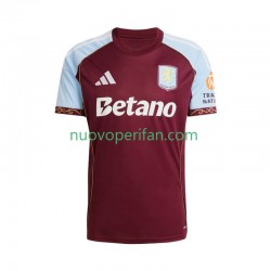 Maglie da Calcio Aston Villa Uomo Prima Tenuta 2025-2026 Maniche Corte