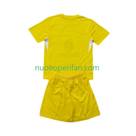 Maglie da Calcio Atlético Madrid Portiere Bambino Prima Tenuta 2025-2026 Maniche Corte