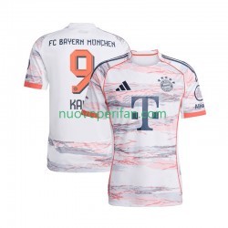 Maglie da Calcio FC Bayern München Harry Kane 9 Uomo Trasferta Tenuta 2025-2026 Maniche Corte
