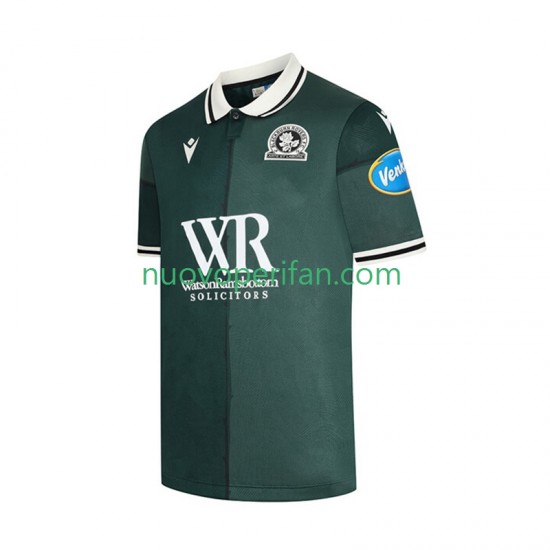 Maglie da Calcio Blackburn Rovers Uomo Alternativa Tenuta 2025-2026 Maniche Corte