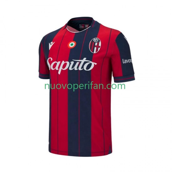 Maglie da Calcio Bologna Uomo Prima Tenuta 2025-2026 Maniche Corte