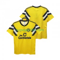 Maglie da Calcio Borussia Dortmund DFB-POKAL 1989 Retro Uomo Prima Tenuta Maniche Corte