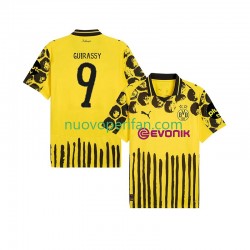 Maglie da Calcio Borussia Dortmund Serhou Guirassy 9 FIFA CWC Uomo Prima Tenuta 2025 Maniche Corte