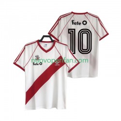 Maglie da Calcio CA River Plate 10 1986 Retro Uomo Prima Tenuta Maniche Corte