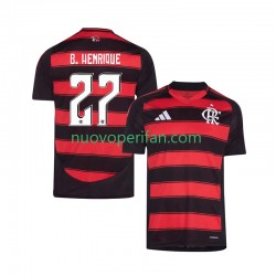 Maglie da Calcio CR Flamengo Bruno Henrique 27 Uomo Prima Tenuta 2025-2026 Maniche Corte