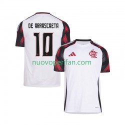 Maglie da Calcio CR Flamengo Giorgian de Arrascaeta 10 Uomo Trasferta Tenuta 2025-2026 Maniche Corte