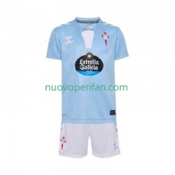 Maglie da Calcio Celta de Vigo Bambino Prima Tenuta 2025-2026 Maniche Corte
