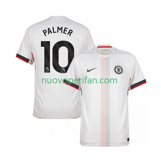 Maglie da Calcio Chelsea Cole Palmer 10 Uomo Trasferta Tenuta 2025-2026 Maniche Corte