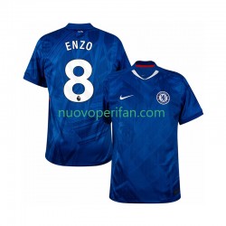 Maglie da Calcio Chelsea Enzo Fernandez 8 Uomo Prima Tenuta 2025-2026 Maniche Corte