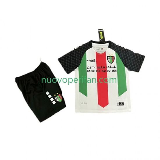 Maglie da Calcio Club Deportivo Palestino Bambino Trasferta Tenuta 2025-2026 Maniche Corte