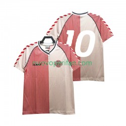 Maglie da Calcio Danimarca 1986 Retro Uomo Prima Tenuta Maniche Corte