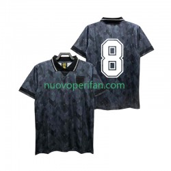Maglie da Calcio Inghilterra 8 1990 Retro Uomo Trasferta Tenuta Maniche Corte