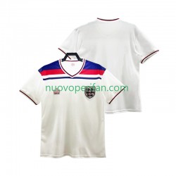 Maglie da Calcio Inghilterra 1982 Retro Uomo Prima Tenuta Maniche Corte
