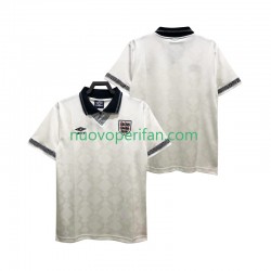Maglie da Calcio Inghilterra 1990 Retro Uomo Prima Tenuta Maniche Corte