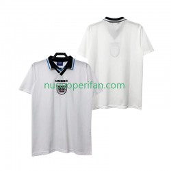 Maglie da Calcio Inghilterra 1996 Retro Uomo Prima Tenuta Maniche Corte