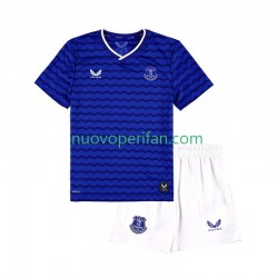 Maglie da Calcio Everton Bambino Prima Tenuta 2025-2026 Maniche Corte