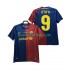 Maglie da Calcio FC Barcelona ETO O 9 Champions League 2009 Retro Uomo Prima Tenuta 2008 Maniche Corte