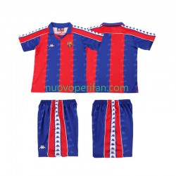 Maglie da Calcio FC Barcelona 1992 1995 Retro Bambino Prima Tenuta Maniche Corte