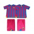 Maglie da Calcio FC Barcelona 2005 Retro Bambino Prima Tenuta 2006 Maniche Corte