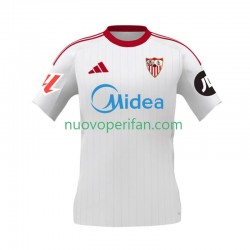 Maglie da Calcio Sevilla FC Uomo Prima Tenuta 2025-2026 Maniche Corte