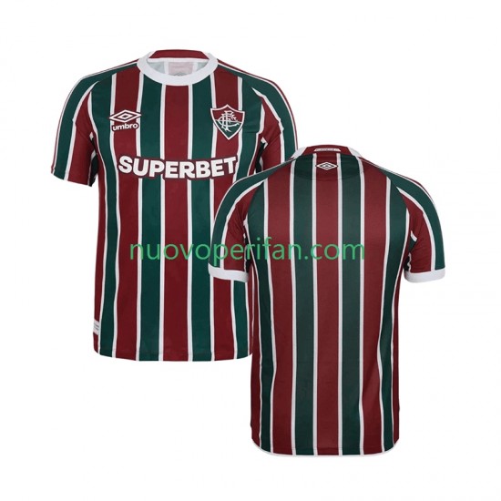 Maglie da Calcio Fluminense Uomo Prima Tenuta 2025-2026 Maniche Corte