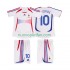 Maglie da Calcio Francia ZIDANE 10 Retro Bambino Trasferta Tenuta 2006 Maniche Corte