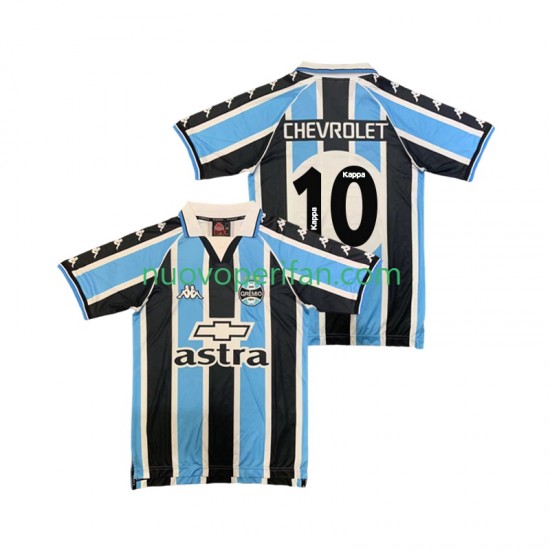 Maglie da Calcio Gremio Chevrolet 10 2000 Retro Uomo Prima Tenuta Maniche Corte