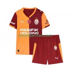 Maglie da Calcio Galatasaray Bambino Prima Tenuta 2025-2026 Maniche Corte