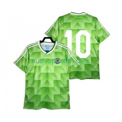 Maglie da Calcio Germania 10 1990 Retro Uomo Trasferta Tenuta Maniche Corte