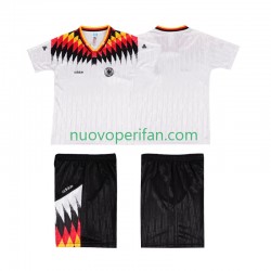 Maglie da Calcio Germania Retro Bambino Prima Tenuta 1994 Maniche Corte