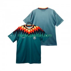 Maglie da Calcio Germania Retro Uomo Trasferta Tenuta 1994 Maniche Corte