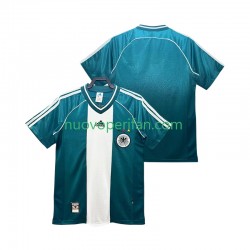 Maglie da Calcio Germania Retro Uomo Trasferta Tenuta 1998 Maniche Corte