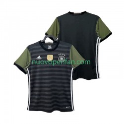 Maglie da Calcio Germania 2016 Retro Uomo Trasferta Tenuta Maniche Corte