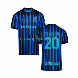 Maglie da Calcio Inter Milan Hakan Calhanoglu 20 Uomo Prima Tenuta 2025-2026 Maniche Corte