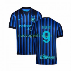 Maglie da Calcio Inter Milan Marcus Thuram 9 Uomo Prima Tenuta 2025-2026 Maniche Corte