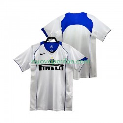 Maglie da Calcio Inter Milan 2005 Retro Uomo Trasferta Tenuta 2004 Maniche Corte