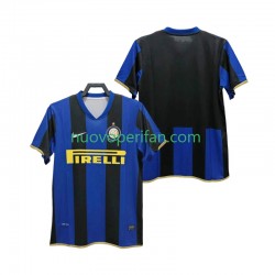 Maglie da Calcio Inter Milan Champions League 2009 Retro Uomo Prima Tenuta 2008 Maniche Corte